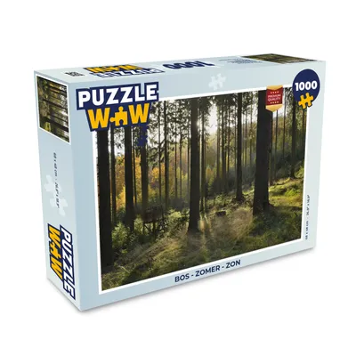 Obrázok produktu pre MuchoWow® Puzzle 1000 ks Les - leto - slnko