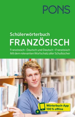 Produktbild von PONS Schülerwörterbuch Französisch