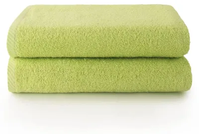 Immagine prodotto di Omgoods - Set di 2 asciugamani da bagno, 100% cotone, 70 x 140 cm