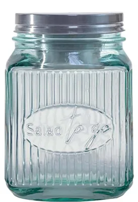 Produktbild von Salad to go Vorratsglas 11,5x11,5cm; 125cl - 6 Stück