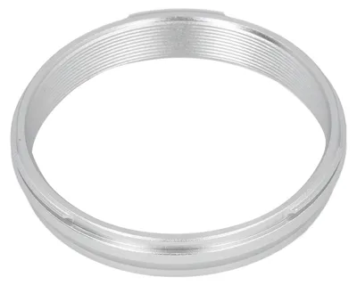 Obrázek produktu pro Kovový adaptér na objektiv 49 mm pro fotoaparáty Fujifilm X100V, X100VI, X100F, X100, X100T, X100S a X70 – stříbrný
