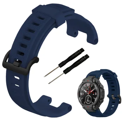 Zdjęcie produktu dla Pasek ChronSmarta do smartwatch'a Amazfit T-Rex / T-Rex Pro (Granatowy)