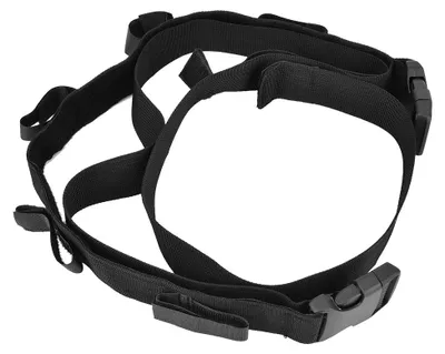 Produktbild von 2 Stück verstellbare Riemen mit Klettverschluss für die Befestigung von Angelruten im Auto, Boot oder beim Transport. Angelrutenhalter für den Transport