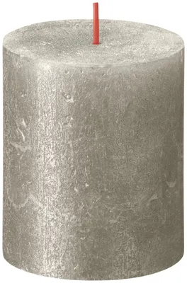Image de Bolsius Bougie Rustik Champagne 80/68mm