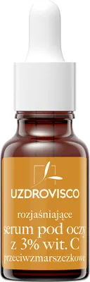 Image de SÉRUM POUR LES YEUX À LA VITAMINE C, ÉCLAIRCISSANT, ANTI-RIDES, 15 ml - UZDROVISCO (AIRFIRE)