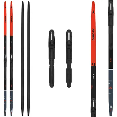 Obrázek produktu pro Sada pro běžecké lyžování Atomic Pro C1 Skintec, včetně váz Atomic, šedá, délka 180 cm, hmotnost lyžaře 70-80 kg
