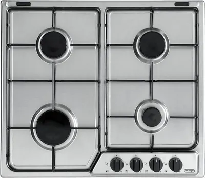 Produktbild von De’Longhi YAF 46 ASV, Edelstahl, Integriert, Gaskochfeld, Edelstahl, 4 Zone(n), 4 Zone(n)