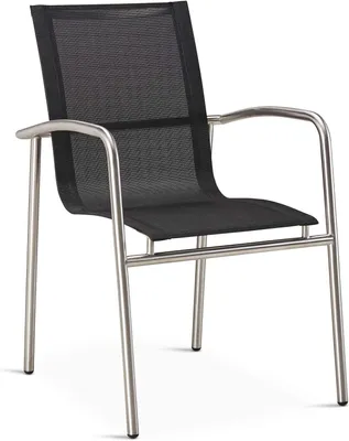 Produktbild von BEST Khartum Stuhl, Silber/Schwarz