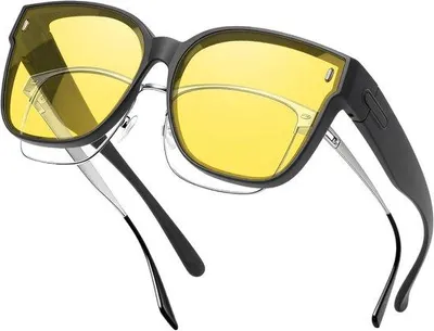 Produktbild von Transfer Nachtsichtbrille Polarisiert - Gelb - Anti-Glare - Verbessert Nachtsicht
