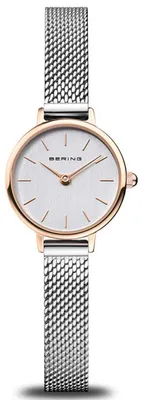 Produktbild von Bering Damenuhr Classic  roségold glänzend  11022-064