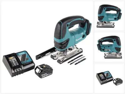 Immagine prodotto di Seghetto alternativo a batteria Makita DJV 180 RG1 18V + 1x batteria 6,0 Ah + caricabatterie