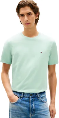 Obrázek produktu pro Pánské tričko Tommy Hilfiger s krátkým rukávem, kolekce Seasonal, jednobarevné, s kulatým výstřihem