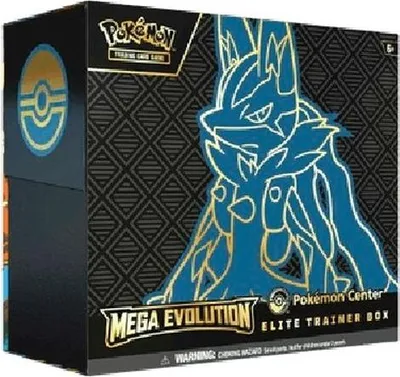 Produktbild von Pokemon Mega Evolution: Mega Lucario Pokemon Center Elite Trainer Box