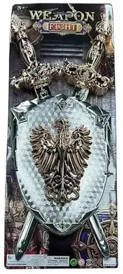 Zdjęcie produktu dla Zestaw rycerski 53x21x3,5cm - ADAR