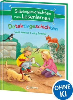 Produktbild von Silbengeschichten zum Lesenlernen - Detektivgeschichten