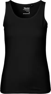 Produktbild von Neutral O81300 | Damen Tank Top / 100% Fairtrade-Baumwolle - Farbe: Black - Größe: M