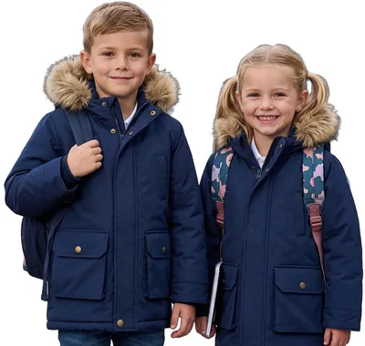 Productafbeelding van Currero Winterjas Jongens Blauw 11-12Y