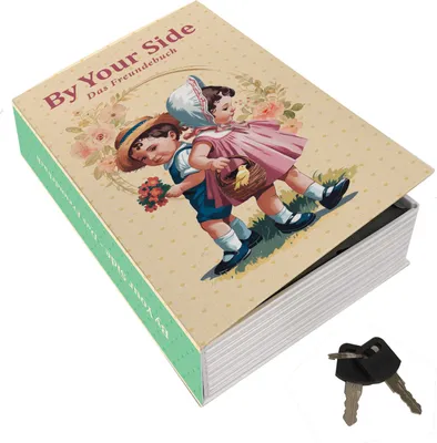 Produktbild von Freundebuch Booksafe L By Your Side - Das Freundebuch mit Spruch als
