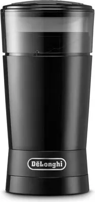 Image de Moulin à Café DELONGHI KG200, 170 W, Capacité 90 g de Grains, Technologie Push to Grind, Noir