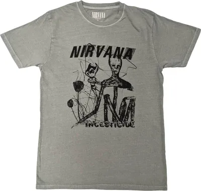 Image de Nirvana - T-shirt "Incesticide" pour homme/femme unie RO5749 (L) (Vert)