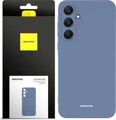 Immagine prodotto di Custodia in silicone SPACECASE Custodia in silicone per Galaxy A35 5G Blu
