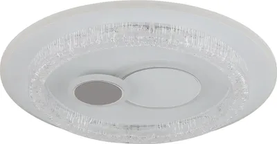 Imagen del producto de Lámpara de techo LED Globo Kriswall, 48W, color blanco mate, con función de memoria, diámetro de 49,5 cm, modelo 41005