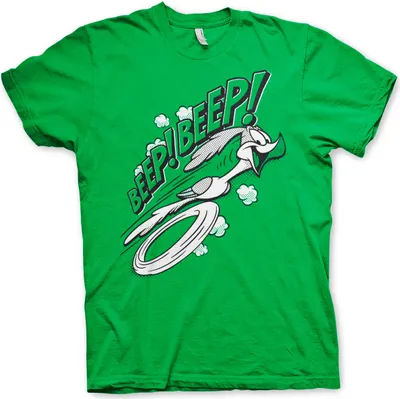Produktbild von Looney Tunes - BEEP BEEP T-Shirt - X-Large - Green