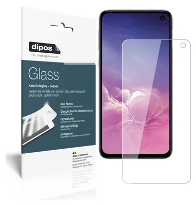 Obrázok produktu pre 2x ochranná fólia pre Samsung Galaxy S10e - proti nárazom 9H fólia dipos Glass plastové sklo