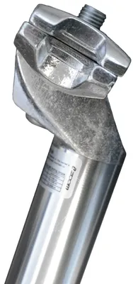 Image de Tige de selle 26,8 X 350 mm en aluminium argenté