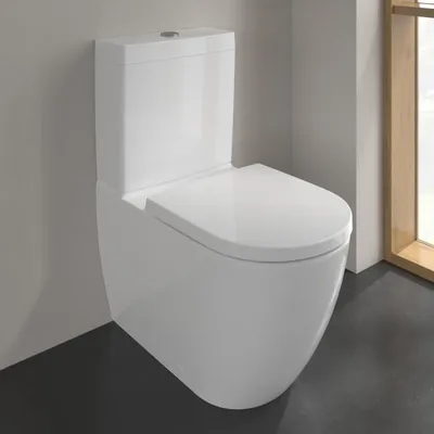 Imagen del producto de Villeroy & Boch 4672T001 T-WCKombi Subway 3.0, dimensiones: 370 x 710 x 400 mm, forma ovalada