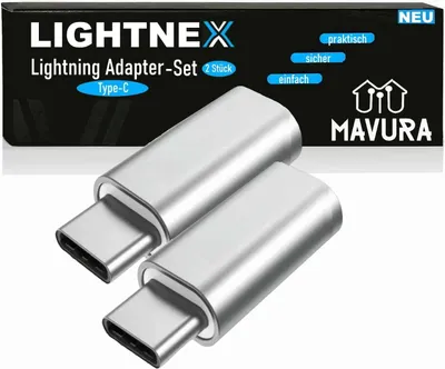 Produktbild von LIGHTNEX Przejściówka ze złącza Lightning na złącze Type-C dla. Apple iPad 8 9 X 11 12 13 14