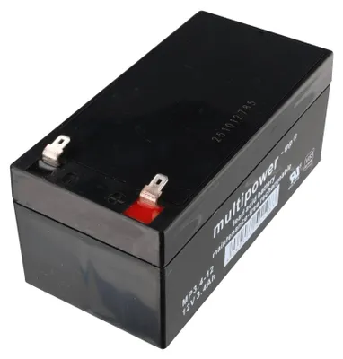 Produktbild von Multipower MP3.4-12 12 Volt 3400 mAh Akku CT3,2-12 CT3.2-12
