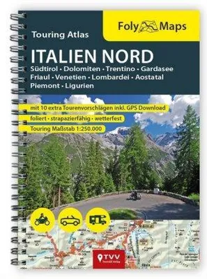 Produktbild von FolyMaps Touringatlas Italien Nord 1:250.000