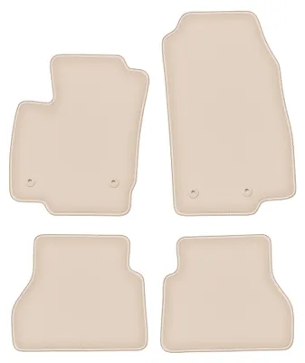 Immagine prodotto di Tappetini in moquette per Ford B-MAX 2012-2017 (monovolume) – set 4 pezzi, beige, su misura – Wielganizator FORTUNA