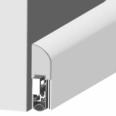 Produktbild von Athmer Schall Ex L 15 FS Bodentürdichtung weiß (Länge: 930mm) Länge: 930mm