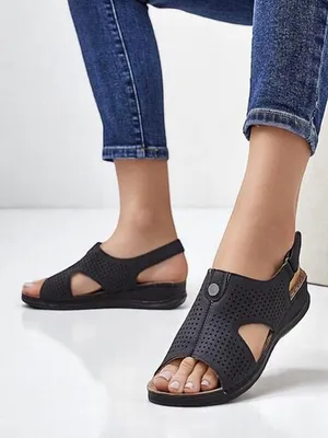 Zdjęcie produktu dla Royalfashion Damskie sandały ażurowe Leminni, rozmiar 39