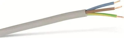 Produktbild von RAUTRONIC PVC-Schlauchleitung H03VV-F, 3G0,75, 50 m, grau