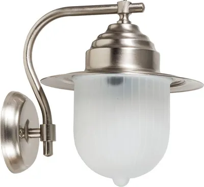 Immagine prodotto di Applique da esterno E27 IP23 nichel casa terrazza ottone lampada da esterno marittima parete