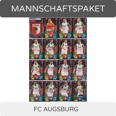 Immagine prodotto di Topps Match Attax - 2019/20 - Pacchetto squadra - FC Augsburg