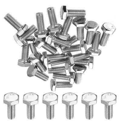 Obrázek produktu pro Šrouby se šestihlavou, M8x20 mm, pozinkovaná ocel, 50 kusů