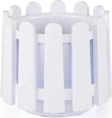 Produktbild von Witte runde 14L Blumentopf mit Wasserdrainagesystem, UV-beständig, 33 x 31 cm, 5 Farben erhältlich