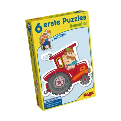 Produktbild von HABA Erste Puzzle - Bauernhof
