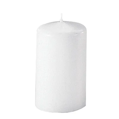Produktbild von Kerzen Stumpenkerzen Candle weiß 80x60mm RAL Qualität 1 Stück