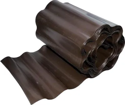 Obrázok produktu pre Koreňová bariéra 200 mm x 9 m, hnedá, plastová ochrana trávnika