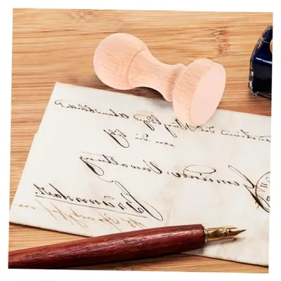 Produktbild von Diy-holzstempel Rohling Bastelstempel Handarbeitsstempel Dekorativ Kreativ für Scrapbooking Kartenbasteln Holzstempel zum Selbermachen
