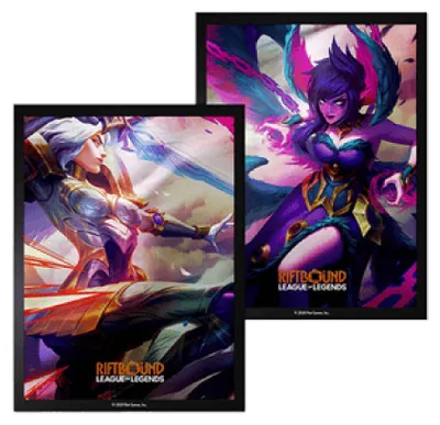Zdjęcie produktu dla Osłonki do kart Riftbound League of Legends TCG Vendetta 100 sztuk (więcej wariantów)