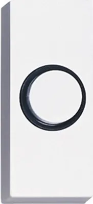 Image de EVB FRIEDLAND Bouton-poussoir de sonnette blanc