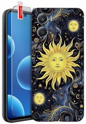 Produktbild von Hülle für Motorola G06 | G06 Power-Designs | Mattes Silikonetui + 9H-Glas