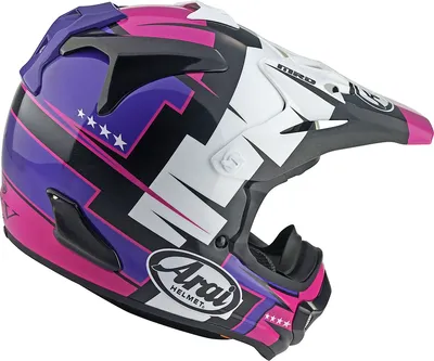 Produktbild von ARAI MX-V EVO Helm Battle - Lila