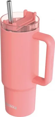 Obrázek produktu pro Quokka Vibe Smartgrip, nerezový termohrnek Coral, 880 ml, 40381